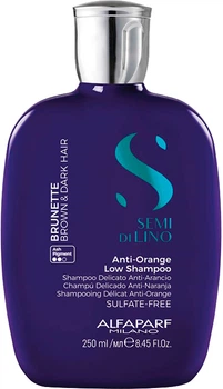 Szampon Alfaparf Semi Di Lino Blond&Brunet neutralizujący pomarańczowe odcienie 250 ml (8022297133416)
