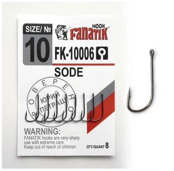 Крючок Sode №10 Fanatik арт FK-10006-10