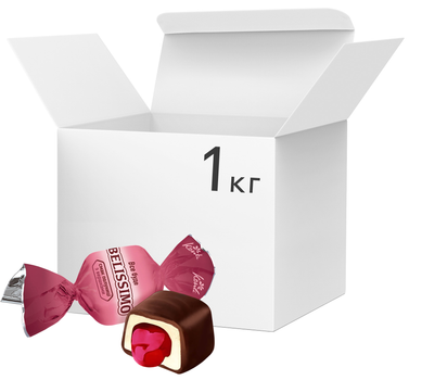 Цукерки Konti Belissimo Originale Полуниця у вершках 1 кг (4823088606515)