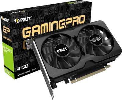 Видеокарта GeForce GTX 1650 4GB Palit GP OC (NE61650S1BG1-1175A) Б/У