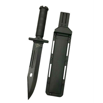 Охотничий Антибликовый нож 35 см GR 236 c фиксированным клинком black (00000XS2368A-X2)