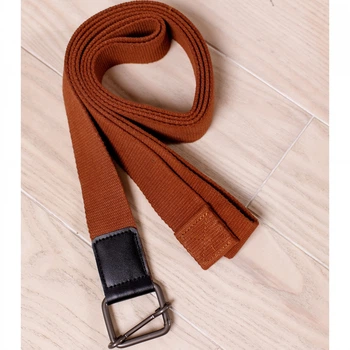Ремень для йоги Marjari Yoga 250*4 см Brown