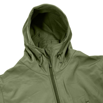 Тактическая куртка софтшелл с капюшоном для военнослужащих Soft Shell S одежда (F_4255-27074)