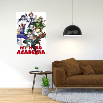 Плакат-постер с принтом Кавун My Hero Academia Моя геройская академия 3 А4 ПЛ000153 А4
