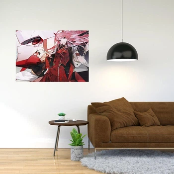 Плакат-постер с принтом Милый во Франксе, Darling in the FranXX А3 ПЛ000553