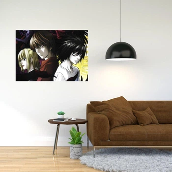 Плакат-постер с принтом Кавун Death Note Тетрадь смерти 6 А0 ПЛ000068 А0