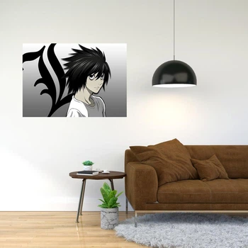 Плакат-постер с принтом Кавун Death Note Тетрадь смерти 7 A2 ПЛ000069 A2