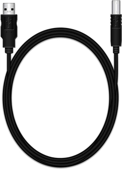 Kabel MediaRange USB 2.0 A to USB 2.0 B plug 1,8 m Black (4260057126450)