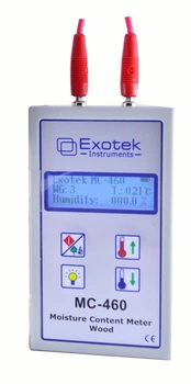 Профессиональный игольчатый влагомер древесины Exotek Instruments MC-460 с выносным датчиком S-30 (mdr_2125)