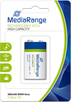 Аккумулятор MediaRange Крона 6HR61 HR22 9 В (MRBAT124)