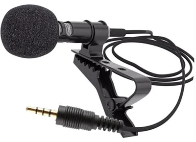 Микрофон XoKo MC-100 + сплитер 3.5 мм (XK-MC100BK)