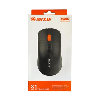 Мышь проводная Mixie X1 Black