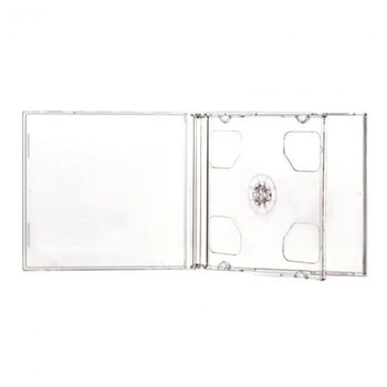 Коробка для CD дисків jewel box 10.4 mm Double/clean ALERUS