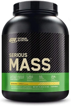 Гейнер Optimum Nutrition Serious Mass 2.72 кг Банан