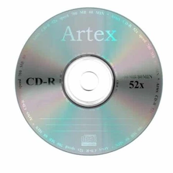 Диск CD-R Artex 700MB 80MIN 52x bulk 10