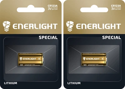 Батарейка Enerlight Lithium CR 123A Bli 2 шт (71230101R)