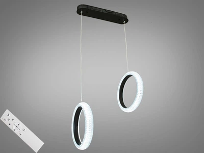 Современная светодиодная люстра с диммером, 40W EcoLed MD77018/2WH dimmer