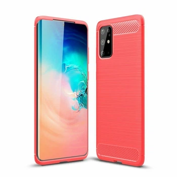 Противоударный чехол Fashion Case Urban для Samsung Galaxy S20 Plus Красный