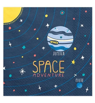 Салфетки праздничные "Space", 20 шт., размер - 33х33 см