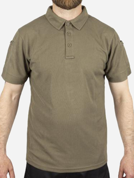 Поло тактичне MIL-TEC TACTICAL QUICK DRY POLOSHIRT 10961001 M Olive (2000980415106)