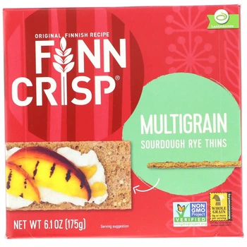 Мультизлаковые хрустящие хлебцы Finn Crisp (Multigrain Sourdough Rye Thins) 175 г