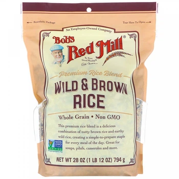 Дикий і коричневий рис, Wild & Brown Rice, Bob's Red Mill, 794 г