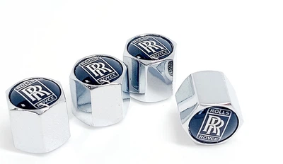 Колпачки ниппель Rolls Royce золотник с логотипом 4шт