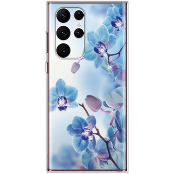 Силіконовий чохол BoxFace Samsung Galaxy S22 Ultra (S908) Orchids (44212-rs16)