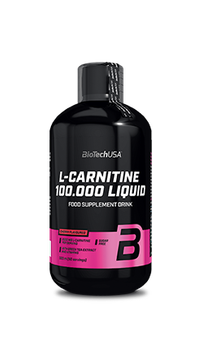 Жироспалювач Biotech L-Carnitine 100 000 Liquid 500 мл Вишня (117401)