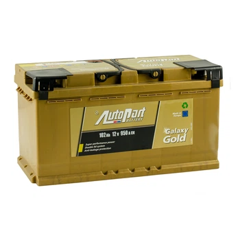 Аккумулятор AutoPart Galaxy Gold 102 Ah/12V "0" (+ справа)