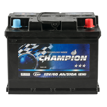 Аккумулятор Champion Black 60 Ah/12V [- +]