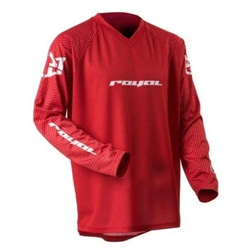 Велосипедне джерсі Royal SUB 10 JERSEY RED довгий рукав XS