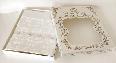 Скатертина тефлон Maison Royale 160*300 Mitsy Crem