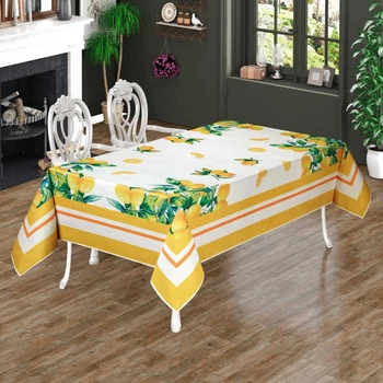 Скатерть "Print" Sagol 140х180 Lemon