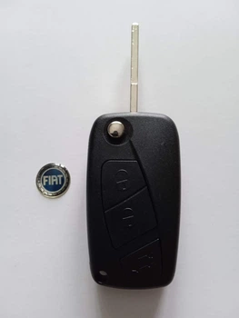 Корпус выкидного ключа для Fiat Scudo Punto Doblo Ducato Stilo Galakeys 3 кнопки c лезвием SIP22 (08-02)