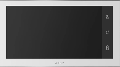 Видеодомофон цветной Arny AVD-730 2MPX Wi-Fi IPS 7" с детектором движения Белый (arny-000136)