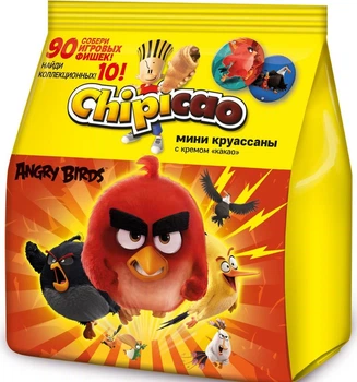 Круасани Chipicao Mini з кремом Какао 60 г. (5201360565207)