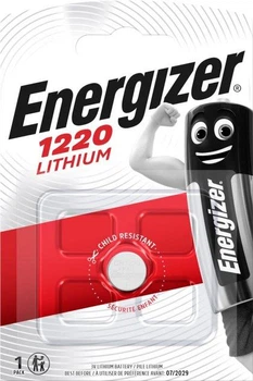 Батарейка ENERGIZER CR1220 Lithium 1шт. (10)