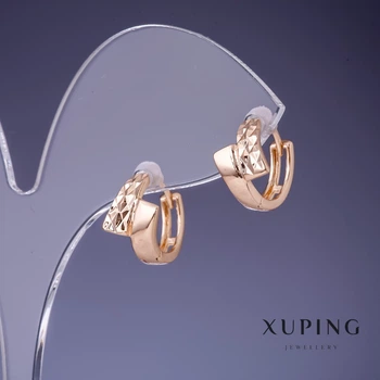 Сережки Xuping 8х12мм "позолота 18К", ida55383