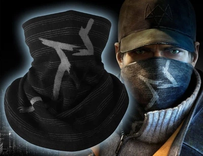 Баф теплий Watch Dogs (575483965-9) Чорний One Size