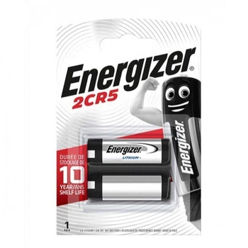 Батарейка ENERGIZER 2CR5 Lithium Photo уп. 1шт. (6)