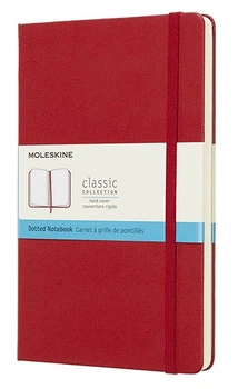 Блокнот Moleskine Classic середній 13 x 21 см крапку червоний