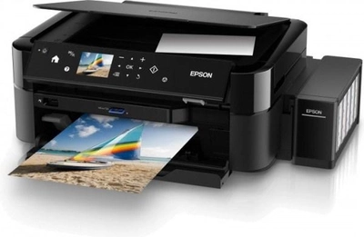Багатофункціональний пристрій A4 Epson L850 (C11CE31402) (кольоровий принтер (6color)/сканер/копір, USB) Фабрика Друку