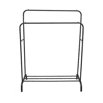 Двойная стойка для одежды Double floor Hanger 111*56*144 см (Черный ) IS33