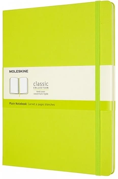 Блокнот Moleskine Classic великий 19&nbsp;x 25 см нелінований лимонний зелений