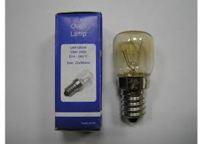 Лампочка духовки SKL 15 W/ 220 V E14 - 300 C L= 49 mm LMP100UN