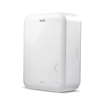 Очиститель воздуха приточный Ballu ONE AIR ASP-80, до 30 м2, 80 м3/час, подогрев воздуха, вентиляционный канал 100 мм (ASP-80)
