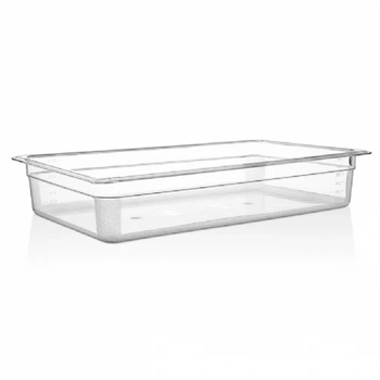 Гастроемкость GastroPlast GN 1/1 100 мм из поликарбоната прозрачная GNP-11100