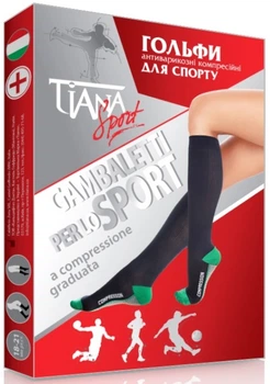 Гольфы Tiana 762 41-43 р Сине-зелёные (4820192752534)