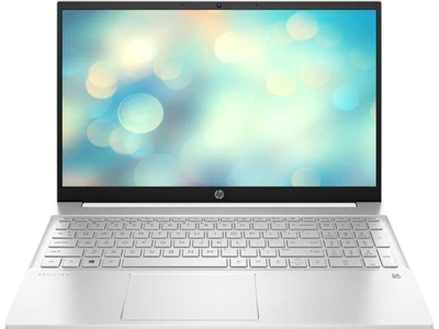 Ноутбук HP Pavilion 15-eg0045ua (424C6EA); 15.6" FullHD (1920x1080) IPS LED глянцевый антибликовый / Intel Pentium 7505 (2.0 - 3.5 ГГц) / RAM 8 ГБ / SSD 256 ГБ / Intel UHD Graphics / нет ОП / Wi-Fi / BT / веб-камера / DOS / 1.75 кг / белый / подсветка кла